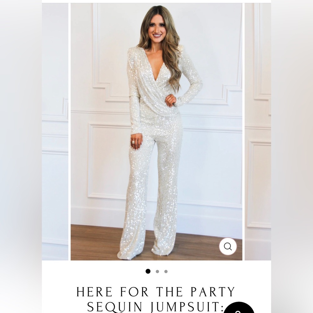 Rose gold boutique jumpsuit